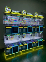 Nouveauté 2026 Mini machine d'arcade d'intérieur à monnayeur pour la distribution de jouets et de cadeaux, Mini machine à griffes pour poupées