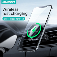 Joyroom — support de téléphone pour voiture, accessoire magnétique à ventilation d'air, charge sans fil, pour véhicule, Logo OEM, JR-ZS240
