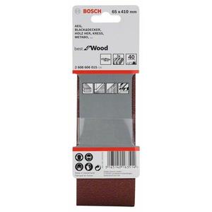 BOSCH - 2608606022 Jeu de bandes abrasives X440 65x410mm (3 pièces) -EAN 3165140163583 ABRASIFS PAPIERS ABRASIFS - Product Image 2