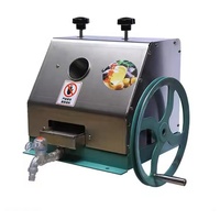 Hot Selling Huishoudelijke Suikerrietafzuigkap Handbediende Mobiele Suikerriet Extracting Squeepersing Juicer Molen Machine