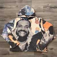 Modu – Nouveaux sweats à capuche en coton et polyester tissé, personnalisables à faible MOQ, motif Singer Star, pour vêtements