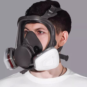Meilleures ventes : <span class=keywords><strong>Masque</strong></span> respiratoire industriel intégral en silicone avec filtre, tactique, <span class=keywords><strong>anti</strong></span>-<span class=keywords><strong>poussière</strong></span>, <span class=keywords><strong>anti</strong></span>-gaz lacrymogène, réutilisable et lavable - Product Image 4