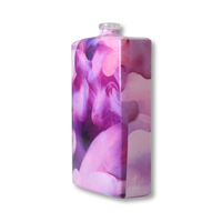 Bouteille de parfum Chine Fabricant Body Mist Givré Diffuseur Carré Verre Rose Vaporisateur Bouteilles 3.4oz 100ml Bouteille de parfum