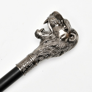 Bastone <span class=keywords><strong>da</strong></span> Passeggio in Lega di Alluminio a 2 Sezioni con Motivo Pterosauro, Portatile, Elegante, Decorativo, Accessorio per Cosplay - Product Image 6