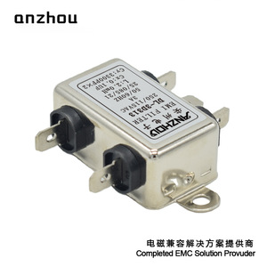Filtro EMI Anzhou DL-3D313 250/115VAC 3A para compatibilidad electromagnética - Product Image 3