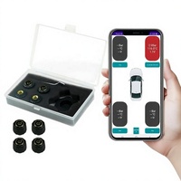 Capteur Tpms de voiture Pas de programmation pour moto Capteur Tpms App Sync d'énergie Durable pour bluetooth Tpms