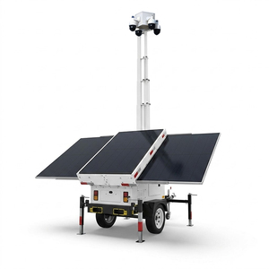 Remorque de sécurité mobile avec câble intégré et caméras de surveillance en option pour zones éloignées - Product Image 1