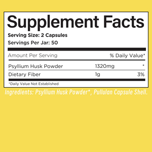 Cápsulas de Polvo de Cáscara de Psyllium de Alta Calidad con Polvo de Cáscara de Psyllium que Apoya el Proceso Digestivo - Product Image 2