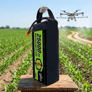 Baterai Li-ion UAV 6s 22.2v 25ah Xt90 100a High Discharge untuk Suku Cadang Drone Pertanian, Baterai Drone Angkat Berat - Product Image 1