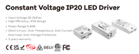 Sabit voltaj 18W 24W 30W 100-240V AC 12V 24V DC IP20 çift kanal tek çıkış ince Led güç kaynağı trafo sürücü