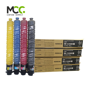 Pour <span class=keywords><strong>Ricoh</strong></span> <span class=keywords><strong>IM</strong></span> C2000 C2000A <span class=keywords><strong>C2500</strong></span> C2500A MPC2011 MPC2003 MPC2503 MPC2004 MPC2504 C2000 C2001 C2501 Kit de cartouches de Toner d'impression - Product Image 1