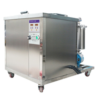 Pulitore a Ultrasuoni Industriale da 88L per Motori, DPF, Componenti Auto, Olio, Pulitore Commerciale Grande con Filtro