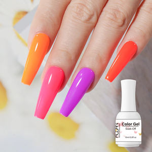 Esmalte de Uñas en Gel KUDAN, Nuevo, Disponible en Fábrica, para Todos los Salones, Esmalte de Uñas en Gel de un Solo Paso, Secado Rápido, Esmalte de Uñas Natural - Product Image 3