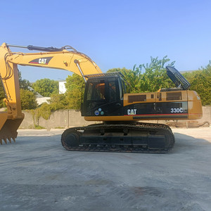 Excavadora de cadenas CAT330CL 330bl/b 330d/dl/d2 usada, original, 30 toneladas, modelo 2014, alta eficiencia, hidráulica japonesa, construcción. - Product Image 3