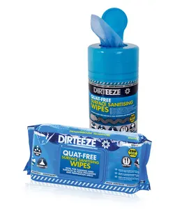 Surface Sanitising Wipes Fragrance-free, Bleach Free, Alcohol Free Food Processing Work Surfaces Pre-moistened Cleaning Wipe