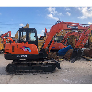 Gebruikte Doosan Dh55 Minigraafmachine 5.5ton Originele Motor Compact Ontwerp Zero Tail Swing Tweedehandsmachine In Goede Staat - Product Image 4