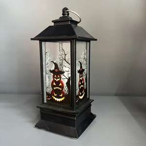 Linterna Rectangular Pequeña de Halloween, Precio de Fábrica, Venta Caliente, Linterna de Mano con Luz Brillante para el Festival de los Fantasmas, Funciona con Pilas, Cara Blanca - Product Image 5