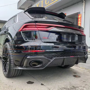 Kit carrosserie <span class=keywords><strong>ABT</strong></span> en fibre de carbone de haute qualité, comprenant un lèvre avant et des extensions d'ailes arrière, compatible avec Q8 <span class=keywords><strong>RS8</strong></span> - Product Image 3