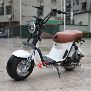 Scooter électrique <span class=keywords><strong>Yuki</strong></span> Lampu Motor Listrik Citycoco 48v 1500W 10 pouces - Product Image 1