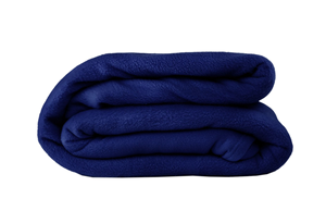 Couverture en microfibre flanelle polaire brodée unie Wynrest Hotel pour lit Queen et King - Product Image 2