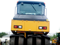Rouleau compacteur vibrant à double tambour XS125 de 1 tonne, autopropulsé, moteur diesel, rayon de braquage court pour le compactage de petites fosses routières