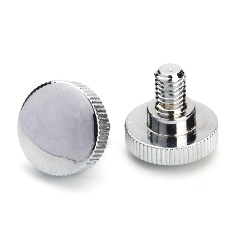 Custom Decorative Polishing Finish Shoulder Bolt Stainless Steel Step Knurled Thumb Screw