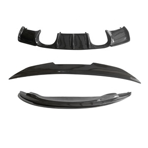 Spoiler avant et arrière en fibre de <span class=keywords><strong>carbone</strong></span> <span class=keywords><strong>M3</strong></span> pour BMW Série 3 <span class=keywords><strong>M3</strong></span> E82 <span class=keywords><strong>E92</strong></span> E93 E90, diffuseur de lèvres en fibre de <span class=keywords><strong>carbone</strong></span> modifié pour voiture - Product Image 1