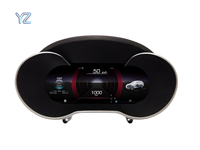 Tableau de bord numérique LCD 12,3 pouces YZ Car pour Mercedes Benz CLA CLS GLA GLB GLC GLE GLK ML SL SLK