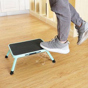 Mini marchepieds portables pour <span class=keywords><strong>caravane</strong></span>, tabourets ottomanes, plateforme de travail pliable pour le camping, marchepied en fer antidérapant pour camping-car avec poignée de transport - Product Image 4