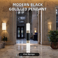 Lustre en cristal moderne goutte d'eau suspension décoration de la maison led suspension