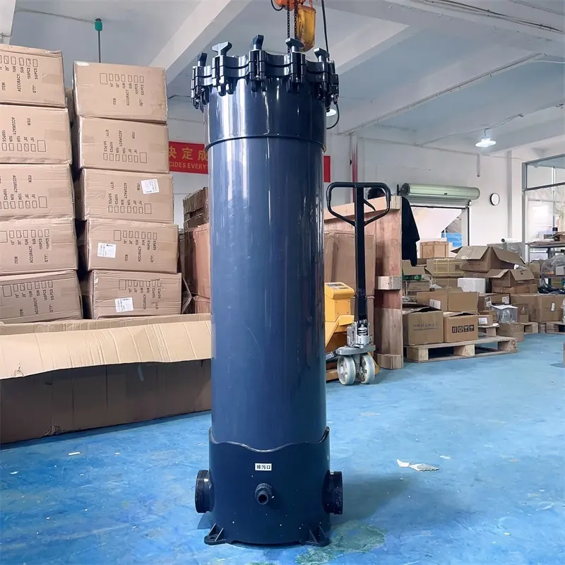 STARK 40inch 9 core PVC cartridge filter housing PP filter element precision filter accept customize for water treatment system