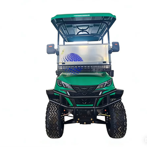 Carrito de Golf Eléctrico LSV de 7-8 Plazas, Diseño Reciente, Preparado para la Arena, Velocidad de 50-70 km/h, Autonomía de 70-90 km, Ideal para Recorridos por Zonas Costeras - Product Image 1
