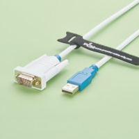 Câble convertisseur USB-A mâle vers DB9 mâle avec puce FTDI et blindage tressé pour lecteur de codes-barres et utilisation informatique UT232R-200