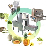 8 Elektrische Automatische Commerciële Vruchtensap Maken Groente Snijmachine/Appelhuid Dunschiller Dragon Fruit Schilmachine