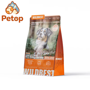 Nourriture pour chiots Petop, formule au <span class=keywords><strong>lait</strong></span>, avec 35 % de protéines, DHA pour la croissance précoce, soutien immunitaire, nourriture sèche pour chiens de petite taille, OEM - Product Image 1