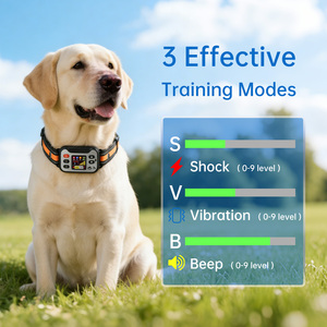 Système de clôture sans fil <span class=keywords><strong>GPS</strong></span> pour <span class=keywords><strong>chien</strong></span>, <span class=keywords><strong>puce</strong></span> importée, <span class=keywords><strong>collier</strong></span> récepteur à choc électrique, étanche IP67, plastique, 15-120 LBS, suivi en temps réel - Product Image 3
