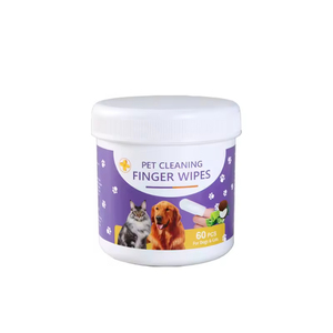 Toallitas Húmedas para Mascotas OEM ODM para Perros y Gatos, Toallitas para Dedos para Cuidado Bucal, Limpieza de Oídos y Dientes, Cuidado de la Salud de las Mascotas - Product Image 1