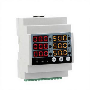 Medidor de Potencia Trifásico DOSSY DIN-M, Medidor Multifuncional de Riel DIN para Voltaje, Corriente y Frecuencia, Clase de Precisión 0.5, 150-270 VCA - Product Image 4