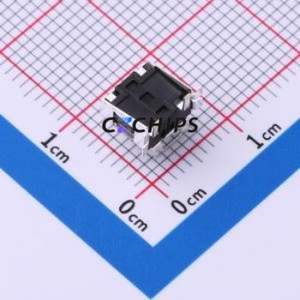 GT-TC205A-H023-L3 Tactile Switch SMD Switch Single Pole Single Throw Round Button 1.8N Horizontal Mount - Product Image 2