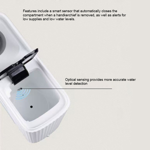 Chauffe-serviettes intelligent avec chauffage instantané, humidification et capteur intelligent, chauffe-serviettes portable pour lingettes pour bébé et usage domestique ou <span class=keywords><strong>spa</strong></span> - Product Image 4