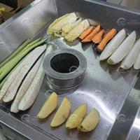 Hoge Efficiëntie Fruit- & Groentesnijder, 4/6/8-weg Snijmachine voor Wortelgroenten, Meloen, Pompoen