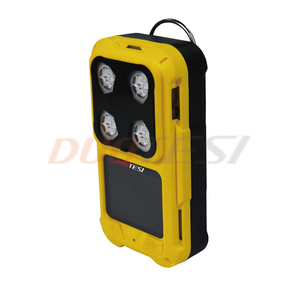 Détecteur de gaz portable 4-en-1 DUOTESI, haute précision, alarme sonore et vibratoire, certifié CE ATEX, EX/Oxygène/Carbone - Product Image 4