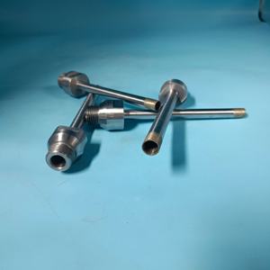 Customized Stainless Steel Sintered Glass <b>Hole</b> <b>Saw</b> Diamond Drill Bit Extended Length 155L Threaded Shank Overall Grade G1 CNC - Product Image 4