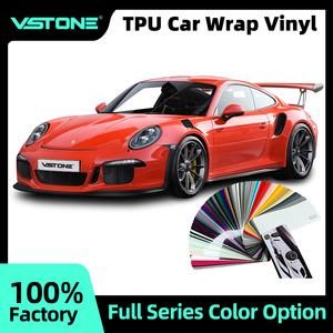 Film vinyle auto-cicatrisant TPU violet clair, haute brillance, sans bulles d'air, pour carrosserie de voiture, film protecteur changeant de couleur - Product Image 3