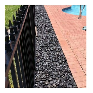 Pierre <span class=keywords><strong>de</strong></span> rivière paysagère <span class=keywords><strong>de</strong></span> Nanjing, Chine, galets noirs polis, revêtement <span class=keywords><strong>de</strong></span> sol, terrasse <span class=keywords><strong>de</strong></span> piscine, pavage extérieur <span class=keywords><strong>en</strong></span> <span class=keywords><strong>vrac</strong></span> - Product Image 1