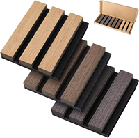 Paneles Acústicos Modernos de MDF, Absorbentes de Sonido, Ignífugos, de Madera Alistonada, Personalizados, Impermeables, Ecológicos, Paneles de Pared para el Hogar, Envío Gratuito
