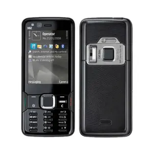 N82ロック解除携帯電話用GSM3G Symbian OS WIFI 5MP FMラジオ2.4インチ携帯電話