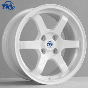 <span class=keywords><strong>ล้อ</strong></span>แม็กซ์ RAYS VOLK <span class=keywords><strong>TE37</strong></span> <span class=keywords><strong>สี</strong></span>ขาวเงา ขนาด 15 16 17 <span class=keywords><strong>18</strong></span> 19 นิ้ว 5x114.3 4x100 สำหรับรถแข่ง JDM ฮอนด้า โตโยต้า นิสสัน - Product Image 1