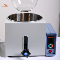 Evaporador Rotatorio Eléctrico de 5L, Vidrio de Borosilicato de Alta Resistencia, Acero Inoxidable, Sistema de Destilación Automática al Vacío, Características de Alta Seguridad