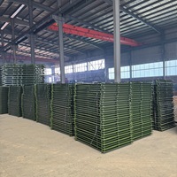 Puente de armazón modular de fácil construcción prefabricado, puente colgante compacto 200 Bailey